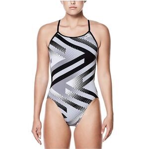 [NWOT] NIKE Tidal Riot Poly Blend Performance Modern Cut Swim• Size Large